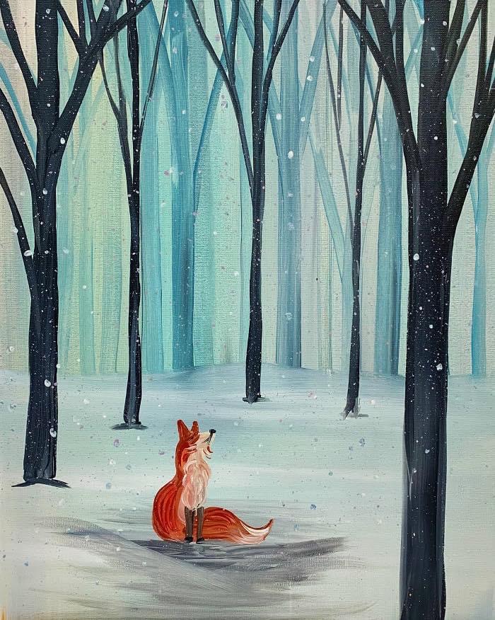 Snowy Fox